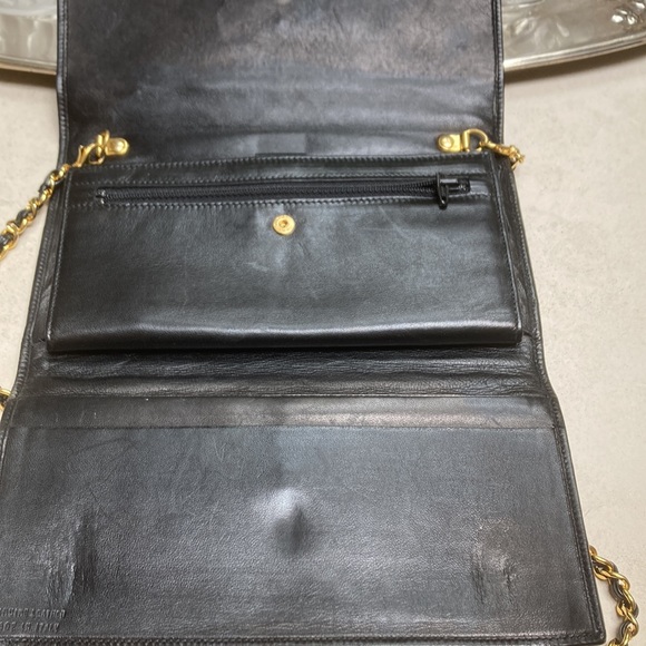 🎉🍾🎈 2x HP St John quilted leather wallet with detachable chain💕🎊🎈 - Picture 2 of 5